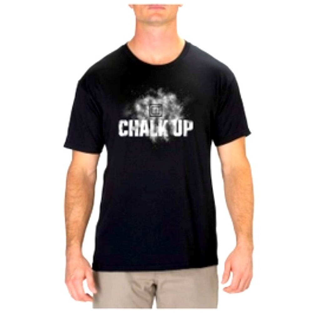 5.11 Tactical Black Chall Up short sleeve T-shirt